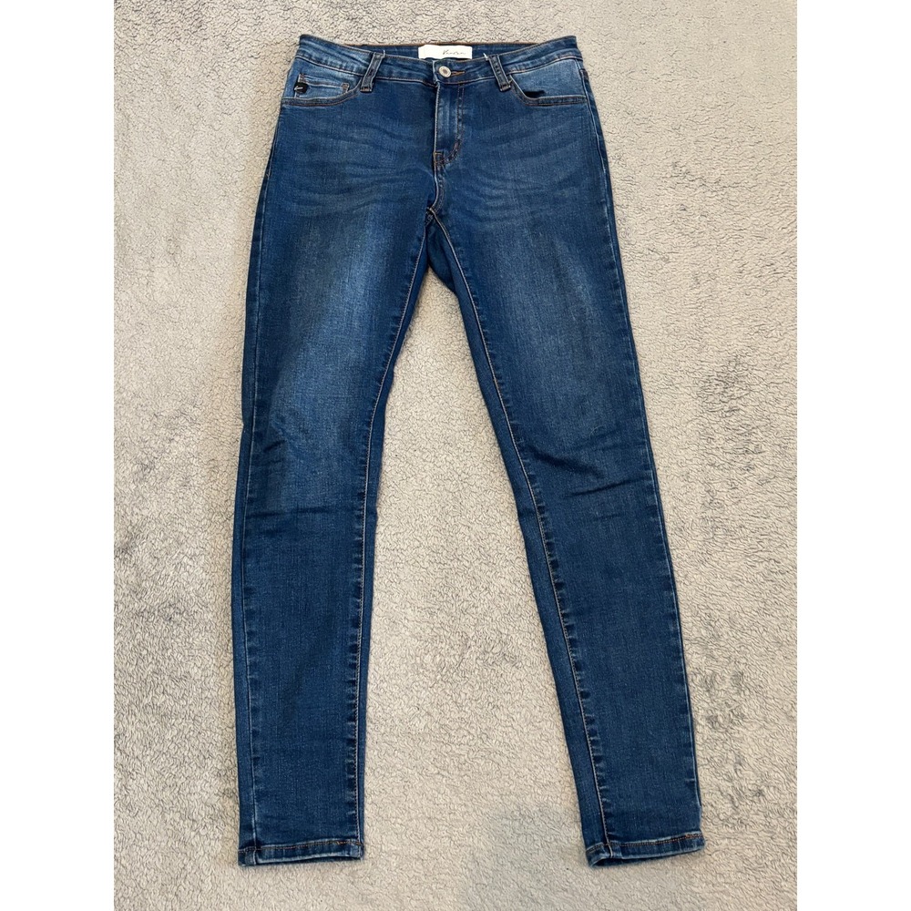 Kancan Jeans Womens 3 Medium Wash Blue Denim Skinny Style KC11214M